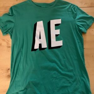 American Eagle Green Shirt
